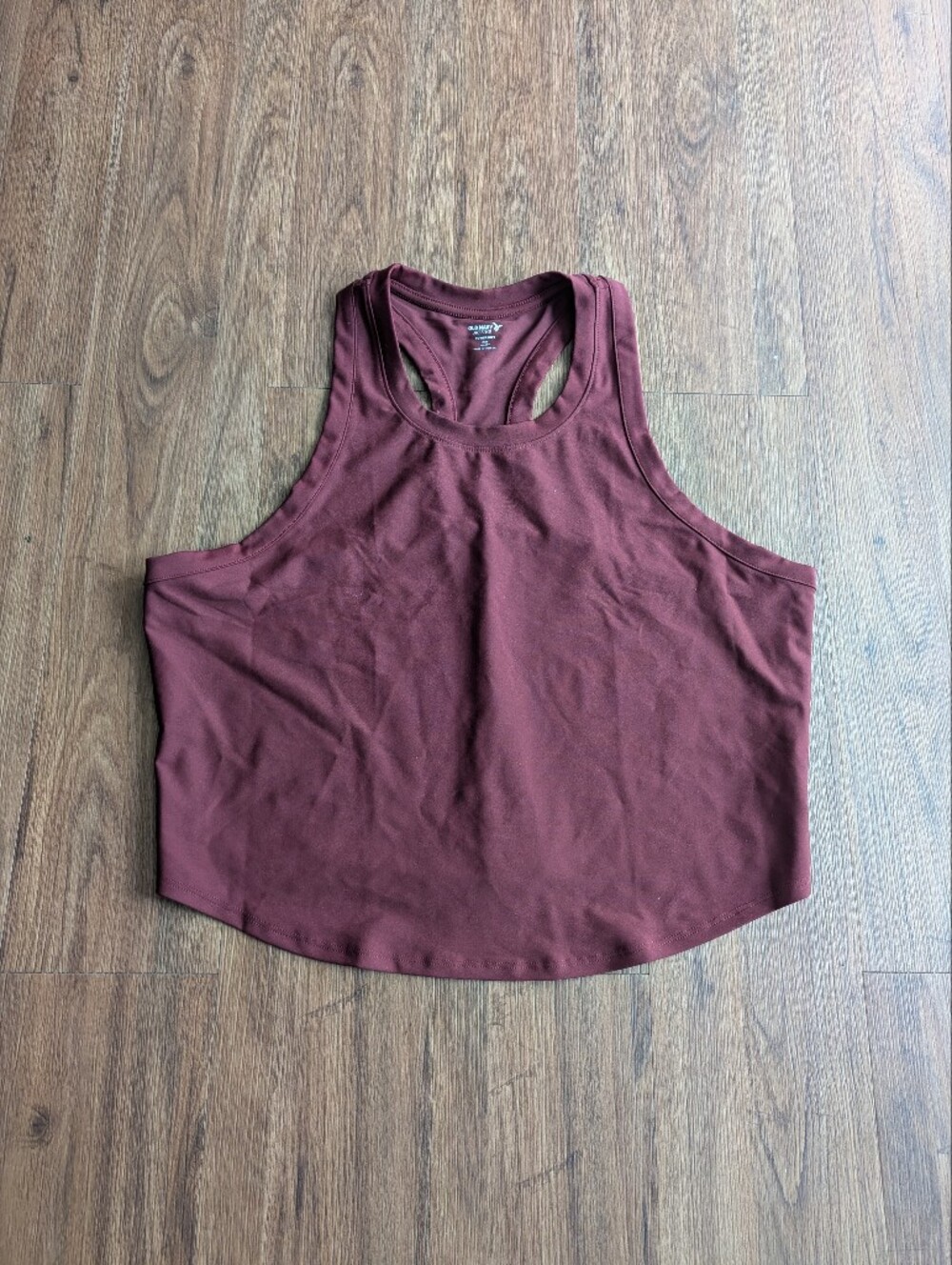 Old Navy Powersoft Burgundy Tank Top Size XXL